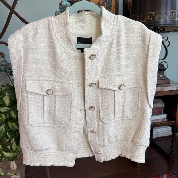 Christian Lacroix Jackets & Blazers - CHRISTIAN LACROIX Boucle Tweed Vest